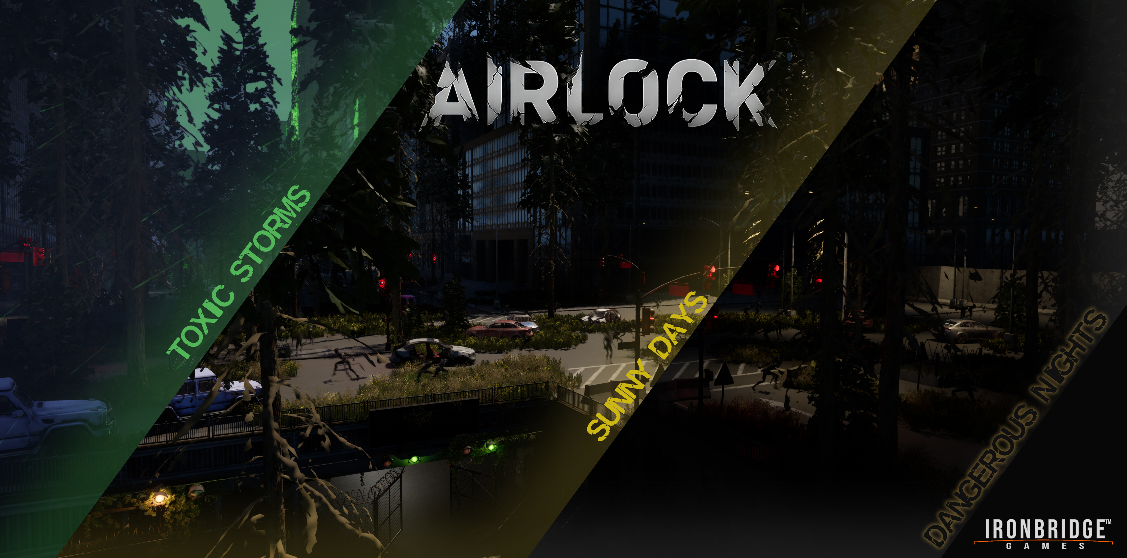 AIRLOCK Weather — toxic storms, sunny days, dangerous nights